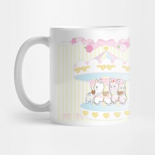 Carousel of Alpacas Mug